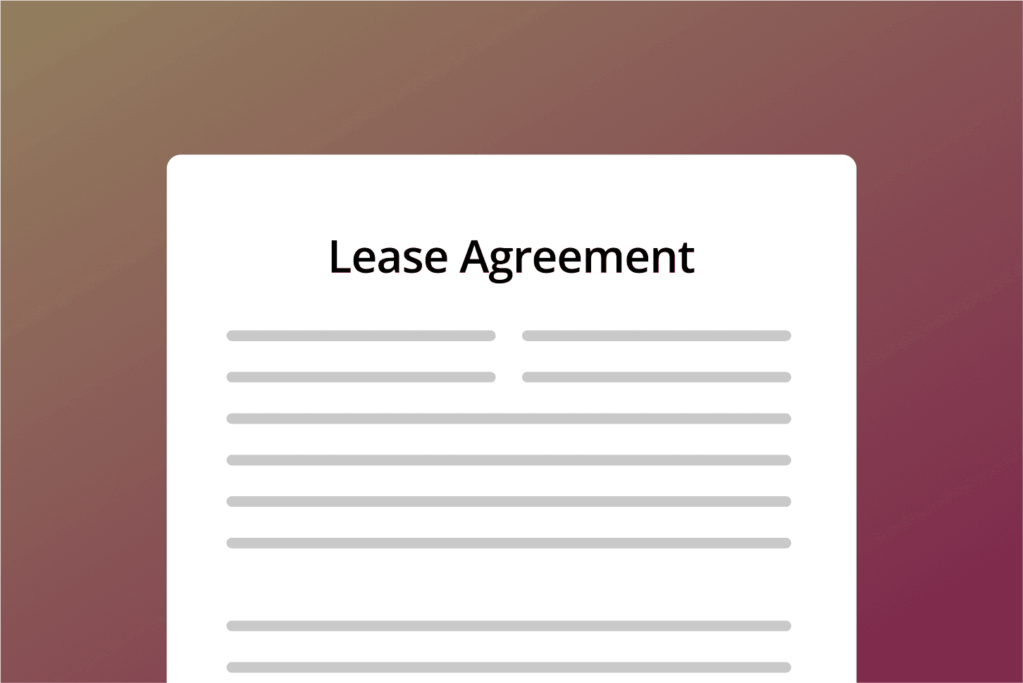 Step 4: Lease Generation